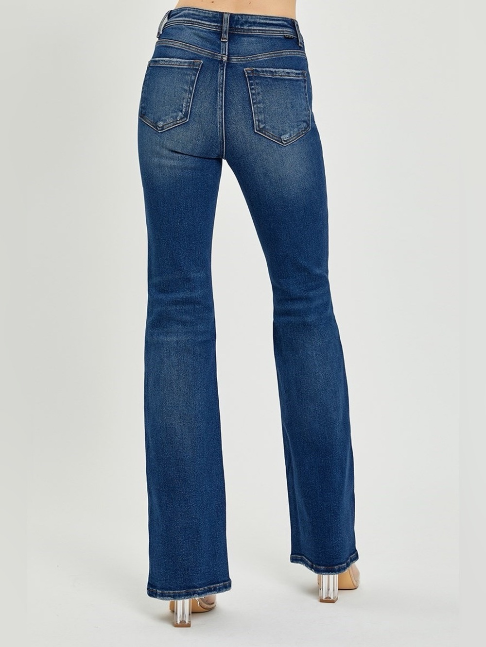 RDP5523RT DARK Risen High Rise Bootcut Jeans - Picture 3 of 3